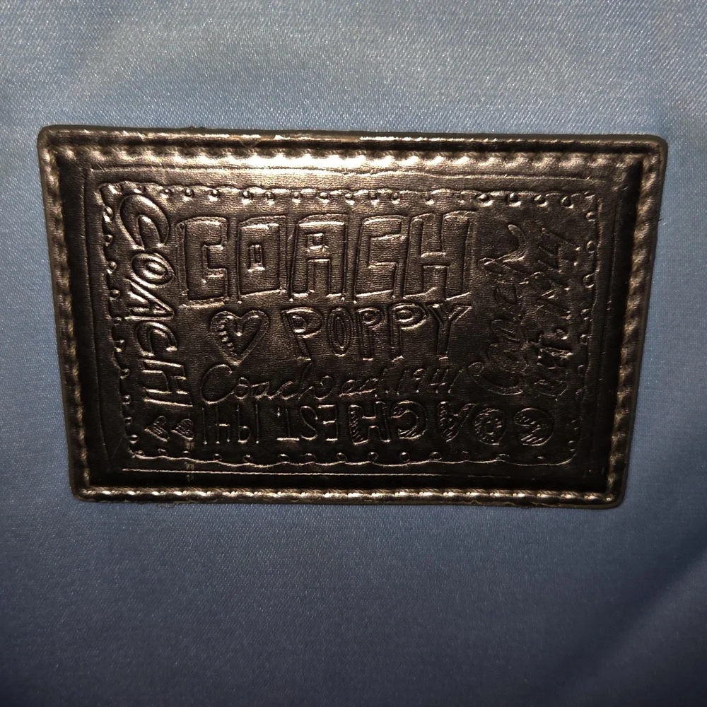 Coach 2Pc Poppy Limited Edition New York City Tote + Wristlet - Picture 9 of 13